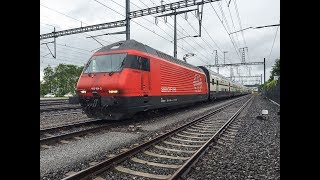 Führerstandsmitfahrt SBB InterCity Bern  Spiez [upl. by Terrie]