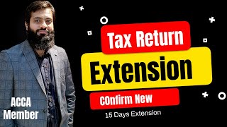 Latest Updates  Extension 100 Confirmed News  Tax Year 2024 Income Tax Return  FBR [upl. by Enihpad674]