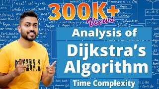 L411 Dijkstras Algorithm Analysis  Time Complexity  Pseudocode Explanation [upl. by Nicoline689]