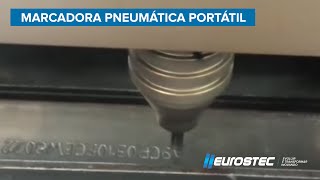 Marcadora Pneumática Portátil DOT6P  EUROSTEC [upl. by Godiva]