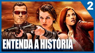 Saga Resident Evil  Entenda a História dos Filmes  PT 2 [upl. by Eenattirb]