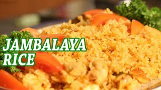 Jambalaya Rice With Prawn And Chicken  Mallika Joseph Food Tube [upl. by Nadler92]