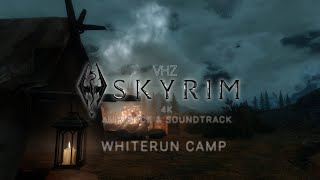 Skyrim 4K Ambience  NO COMMENTARY  Whiterun Camp  VHZ VIBES [upl. by Pich552]