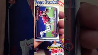 OOP 2024 Topps Baseball Series Two 9724 worange 57299 [upl. by Lyrac]