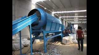 PET ŞİŞE GERİ DÖNÜŞÜM HATTI  PET RECYCLING LINE  HAYRABOLU2012 [upl. by Yentruoc800]