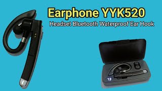 Headset bluetooth YYK520 [upl. by Yhcir709]