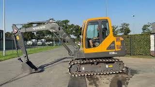 Volvo  EC55B  MidiExcavator [upl. by Dnamron165]