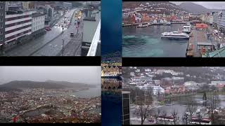 Bergen Norway Live Camera [upl. by Carberry56]