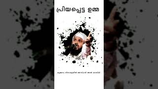 പ്രിയപ്പെട്ട ഉമ്മStatus Video Kummanam Nisamudheen Azhari Al QasimiKummanam Usthad Speech 2020 [upl. by Flossie]