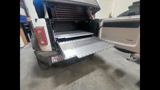 Bronco 6G SlidefloorDrawer Install [upl. by Durwood773]