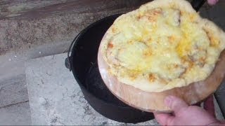 Teig Rezept für Pizza und Brötchen Dutch Oven von little Gasthaus how to video recipe [upl. by Anal]