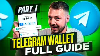 Get Started with Telegram Wallet FULL GUIDE [upl. by Freberg]