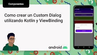 Custom dialog  Android Studio  Kotlin [upl. by Englebert]