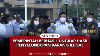 Pemerintah Berhasil Ungkap Hasil Penyelundupan Barang Ilegal [upl. by Aneelas643]