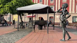 Street piano Music Timișoara [upl. by Diarmid715]