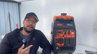 UNBOX AND REVIEW THE NEW WEN DF4801X QUIET DUAL FUEL INVERTER GENERATOR [upl. by Nuavahs]