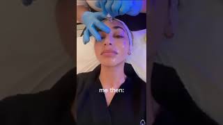 CHANTEL JEFFRIES HYDRAFACIAL AT VANESSA MARC SPA [upl. by Ranique692]