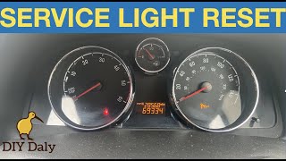 Vauxhall  Opel Antara Service Light Reset [upl. by Pacorro]