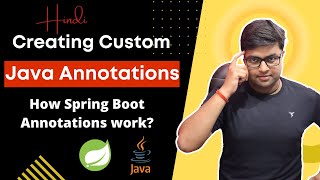 🔥Creating Custom Java Annotations  Hindi [upl. by Jehiah170]