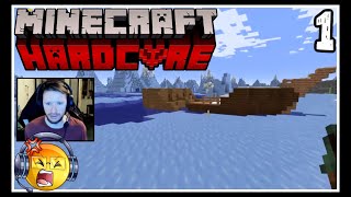 Casual Player Tries Minecraft Hardcore 100 Days Attempt 6 Session 1 [upl. by Longo]