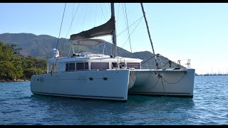 LAGOON 450  Sailing yacht for sale  Full walkthrough video [upl. by Ielerol]