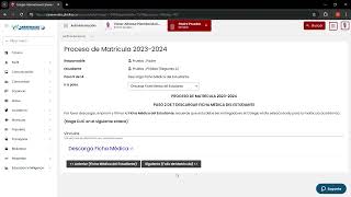 Tutorial Proceso de Prematrícula 20242025 [upl. by Annerb]