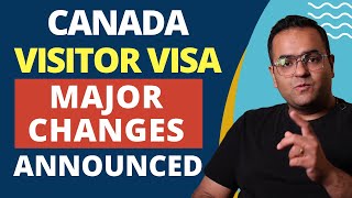 CHANGES in VISITOR VISA for Canada Announced by IRCC  Canada Immigration News Latest IRCC Updates [upl. by Kylah]