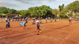 Bharathidasan University Kongu college VS MRGAC Mannargudi Kongu Defence [upl. by Morrie]