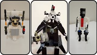 Compilation Of 3 UPGRADED Skibidi Toilet Characters  Titan Cameraman  Woofer Man  GMan [upl. by Schwejda]