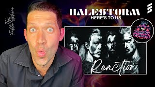 THIS IS A GREAT SONG Halestorm  Heres To Us Reaction HOH Series [upl. by Itoc]