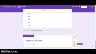 Comment faire un questionnaireenquête avec google form [upl. by Yeldua701]