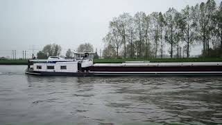 Binnenvaartschip Mutatio Amsterdam Rijnkanaal [upl. by Nospmis275]