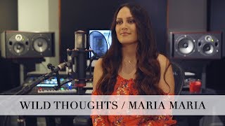 Wild Thoughts X Maria Maria  Rihanna DJ Khaled amp Santana Arlene Zelina Cover [upl. by Malita]