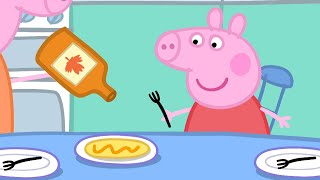 Peppa Pig Learns How To Make Pancakes 🐷🥞  PeppaPigOfficial [upl. by Meggy201]