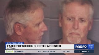 Father of Georgia school shooter arrested in connection to the tragic attack what we know about the [upl. by Idnaj903]