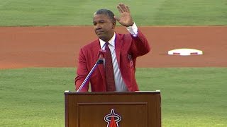 NYYLAA Angels honor Anderson with HOF induction [upl. by Acysej]