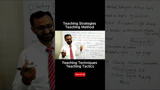 Teaching Strategies  Teaching Method  Teaching Techniques  Teaching Tactics shorts [upl. by Maguire469]