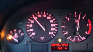 BMW E39 525D 163HP Acceleration 0100 0150 [upl. by Srednas116]