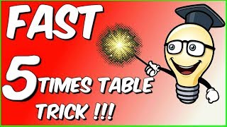 FAST 5 times table trick [upl. by Amahs668]