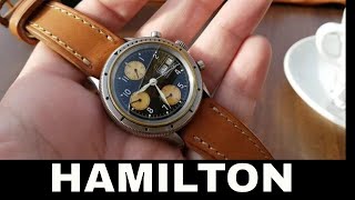 Hamilton Chronograph Field Watch LL Bean EDC Gunner [upl. by Elocel]