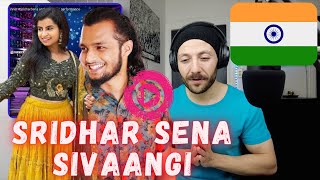 🇨🇦 CANADA REACTS TO Sridhar Sena and Sivaangi performance Super Singer 8 REACTION [upl. by Yenttihw]