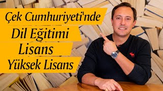 Dil Eğitimi Lisans ve Yüksek Lisans  Çek Cumhuriyeti [upl. by Hcire]