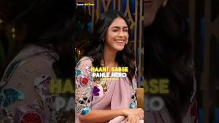 Mrunal Thakur 🌼 Do Film With Handsome Heros  Abs Is Important  Mrunal Thakur Interview [upl. by Olly145]