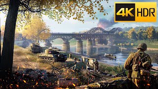 Crossing The RHINE  Remagen Bridge  Realistic ULTRA Graphics Gameplay 4K 60FPS HDR Call of Duty [upl. by Leigha]