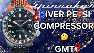 🛑📢SPINNAKER BRADNER GMT COMPRESSOR🤿EL MEJOR DE SU HISTORIA😱😱😱 [upl. by Cammie72]