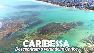 O Caribessa em 4K  Descobriram o caribe na praia do Bessa  João Pessoa  Paraíba [upl. by Yesrej]