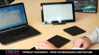 Logitech Bluetooth Illuminated Keyboard K810 Preview HD [upl. by Yalcrab460]