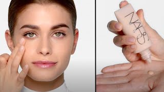 How to Apply FullCoverage NaturalLooking Soft Matte Complete Foundation  NARS [upl. by Derayne]