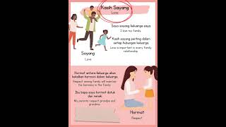 195 Learn Malay Kasih Sayang love shorts learnmalay malaysia kuching [upl. by Drusus973]