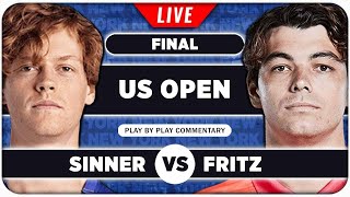 SINNER vs FRITZ ● US Open 2024 Final ● LIVE Tennis Play by Play Stream [upl. by Jandy]